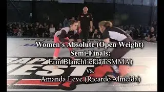 Women Pro Grappling SEMI FINALS Erin Blanchfield vs. Amanda Leve - Grapplers Quest Female Sub Only