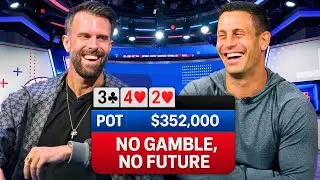 $352,000 with ACE-HIGH?! MASSIVE CLASH on No Gamble, No Future!