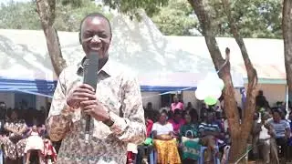 Kanduyi MP John Makali leaves his audience in stitches.