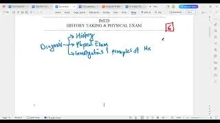 HISTORY TAKING || INTERNAL MEDICINE