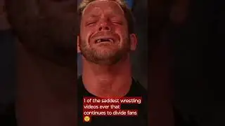 Chris Benoit crying for Eddie Guerrero. #wwe #chrisbenoit #eddieguerrero #wcw #shorts #sad