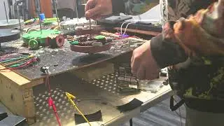 playing around with a new counter rotating pulse motor wip working out the kinks