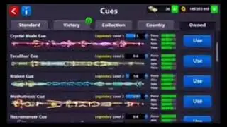 8 ball pool legendary cues hack