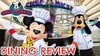 NEW! CHEF MICKEY'S DINING REVIEW 2022 | Breakfast with Mickey | Chef Mickey's Contemporary Hotel