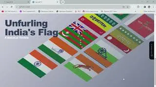 Unfurling India's Flag. A Historical Timeline || Special 75 || #coding_halt