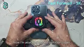 Phone Cooling Plate for Mobile Gaming 🎮❄️ | Self-Adhesive Heat Sink for Live Streaming & FPS  Boost
