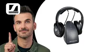 Hoe sluit je Sennheiser RS 118 koptelefoon aan op je TV?
