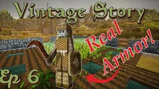 I love my new Bronze Lamellae Armor! Plus, smithing, chests and progress!! - Vintage Story - Ep 6