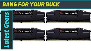 G.SKILL Ripjaws V Series DDR4 RAM 32GB: Unleash Your PC's Potential!