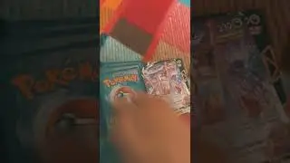 Pok&eacute;mon sword and shield brilliant stars card pack unpacking