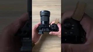 Sony A6600 with Sigma 30mm F1.4 | Highest rated Sony E mount Lens for APSC #SHORTS #ASMR
