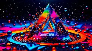 Vibrant Prism Pyramid - Free 4K Background | Dynamic Ultra HD Visual Effects for Your Projects
