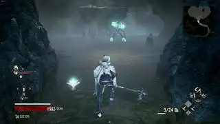 Code Vein Blind Playthrough - Celestial Ice Prison & Frozen Empress Boss Fight (DLC) Pt 22