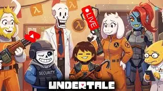 🔴UNDERTALE LIVE: BLIND PLAYTHROUGH CHAOS CONTINUE!😱💀😂