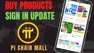 PI CHAIN MALL || HOW TO SIGN IN || ONLINE SHOPPING || PI NETWOR NEW UPDATE