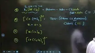 Coordination Compounds Lec 5 | valency and Nomenclature Rules | Class 12 Chemistry | JEE