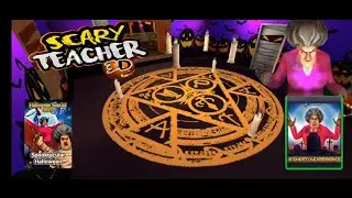 Halloween special 2023  scary teacher 3d spooktacular halloween//  A GHOSTLY EXPERIENCE  walkthrough