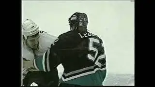 Peter LeBoutillier vs Gino Odjick - Mar 26, 1997