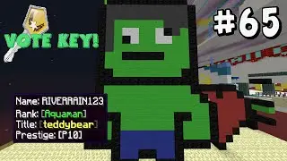 Minecraft Hero Wars Prison - PRESTIGE 10/CRATE KEY & SUPERHERO BUILD COMP!! Ep.65