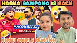 HARKA SAMPANG IS BACK!! 😂| SHRAM SANSKRITI PARTY VS RSP SUPPORTERS🔥 | NEPALI COUPLE REACTION