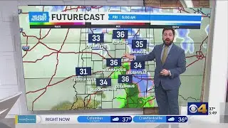 Clipper system brings snow to portions of central Indiana