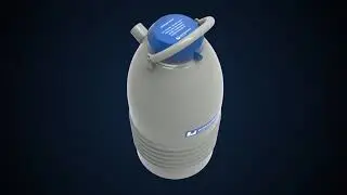 Imlab - Charging a CX CXR Dry Shipper from Worthington Industries