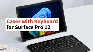 Чехлы с клавиатурой для Surface Pro 12