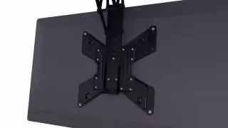 06303 Remote Control Motorized Flip Down Ceiling Mount   23 55  How too video