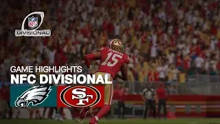 Philadelphia Eagles VS San Francisco 49ers - NFC Divisional - Game Highlights