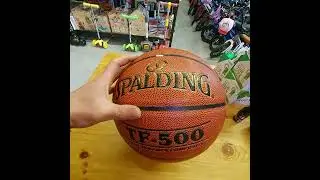 Баскетбольный мяч Spalding TF-500. Размер 7. Для зала и улицы. Коричневый. Композитная Кожа.