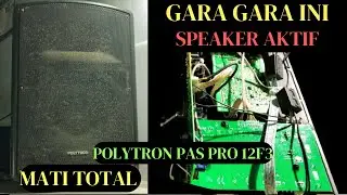 BETULIN SPEAKER AKTIF POLYTRON PAS PRO12F3 MATI  TOTAL
