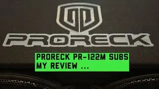 PRORECK PR-122M Complete Car sub and mono Amplifier kit . My thoughts and review.