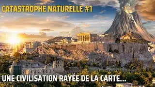 Catastrophe naturelle explication - histoire ancienne civilisation -L'&eacute;ruption du volcan de Santorin