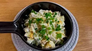 ঝটপট বানিয়ে নিন ক্রিমি এগ স্যালাড | Easy & Creamy Egg Salad