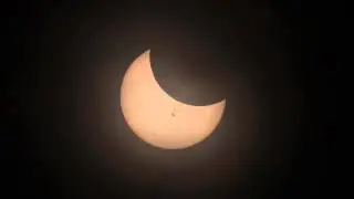Partial Solar Eclipse, October 23, 2014
