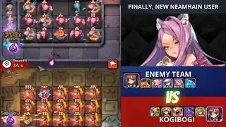 Defense War: Destiny Child PVP BATTLE Gameplay (League 1) ANDROID | kogibogi daily #82