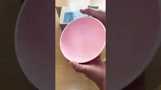 Irida Naturals Wheat Straw Bowl Set Of 4, Unbreakable Serving Bowl,Microwave Safe Bowl  #unboxing