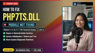 Fix php7ts.dll PHP Error!