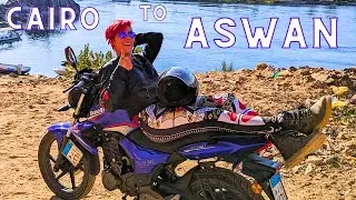Edfu, Kom Ombo Temples | Luxor to Aswan on Motorbike | Egypt Vlog #86 | من الاقصر لاسوان بالموتسيكل