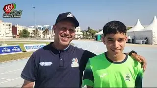 شاهذ تحطيم الرقم القياسي الوطني لسباق 1000م صغار بواسطة الزاكي يسين CSKA  2:29.02 