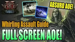 Making THE BIGGEST Whirling Assault in POE 2! - Abyssal Lich Whirling Assault Build Guide