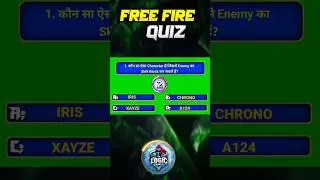 Free Fire Quiz - EP 01 | Logic Gamer #shorts