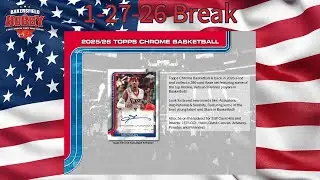 1-27-2026 2025/26 Topps Chrome NBA Blaster Break #244