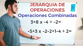 OPERACIONES COMBINADAS De Números Enteros Principiantes
