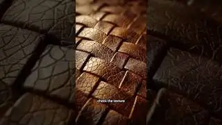 Vegan Leather vs Original Leather | How to Identify in 60 Seconds 👜🌱 #veganleather #leather