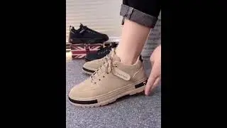 Men's Casual Comfortable Solid Color Sneakers, Wear-resistant Non-slip Skateboard Shoes