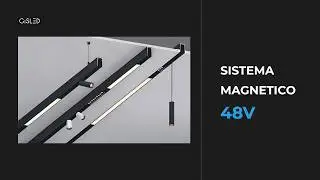Binari Magnetici 48V &ndash; Illuminazione Modulare | Gisled