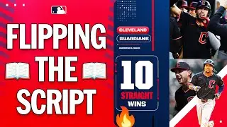 Guardians apply PRESSURE in the AL Central 🥵🥵 Sweep DH with a pair of shutouts, win 10 straight!!
