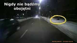 Okiem kierowcy autobusu - odcinek 134 Człowiek leżący na chodniku !