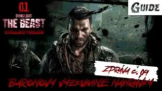 Dying Light: The Beast | Collectibles | Baronovy v&yacute;zkumn&eacute; nahr&aacute;vky | Zpr&aacute;va č. 09 | Guide |